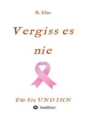 cover image of Vergiss es nie